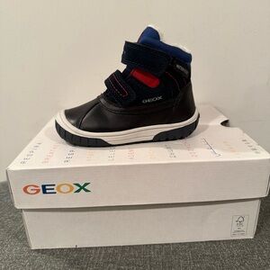Geox Respira Toddler Boys Winter Boots Warm Lined size US6.5